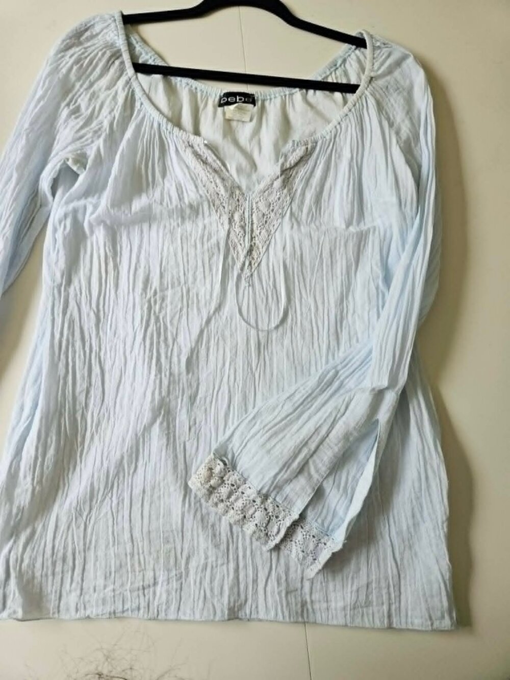 Bebe Cotton Summer Top, Size L
